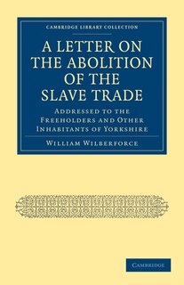 Front cover_A Letter on the Abolition of the Slave Trade
