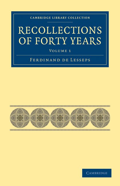 Front cover_Recollections of Forty Years