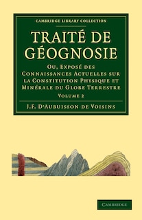 Couverture_Traité De Géognosie