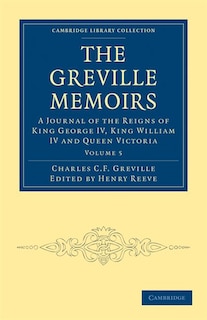 Front cover_The Greville Memoirs