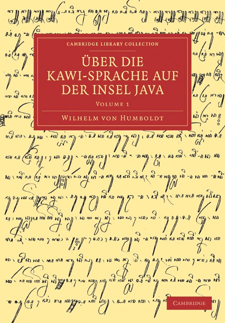 Couverture_Über Die Kawi-sprache Auf Der Insel Java