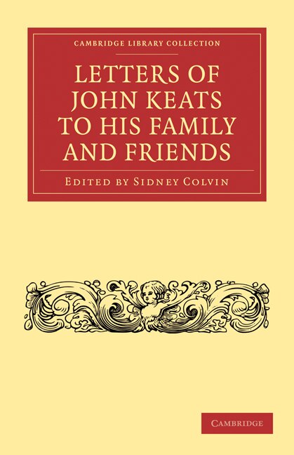 Front cover_Letters of John Keats to his Family and Friends