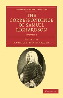 Front cover_The Correspondence of Samuel Richardson