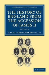 Front cover_The History of England from the Accession of James II