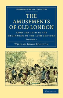 Couverture_The Amusements of Old London