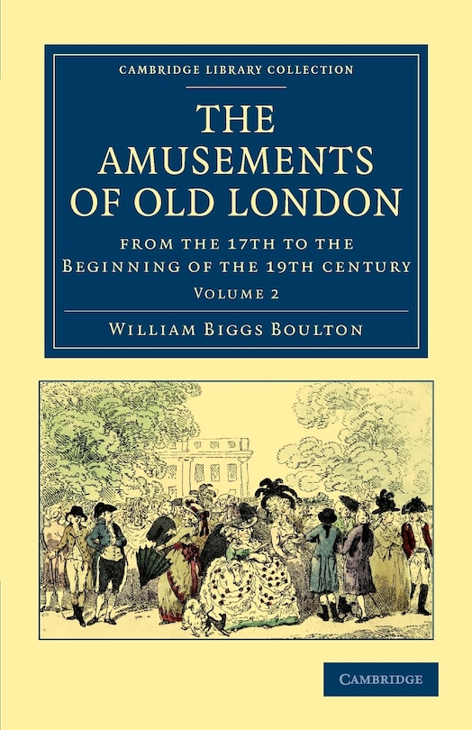 Couverture_The Amusements of Old London