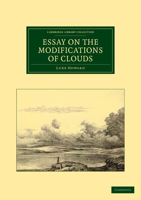 Couverture_Essay on the Modifications of Clouds