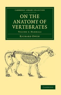 Front cover_On the Anatomy of Vertebrates