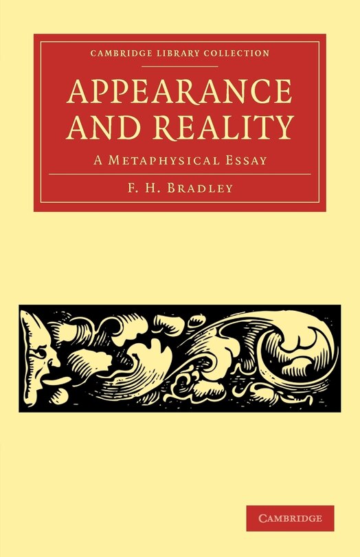 Front cover_Appearance and Reality