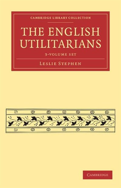 Couverture_The English Utilitarians 3 Volume Paperback Set