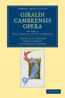Front cover_Giraldi Cambrensis opera