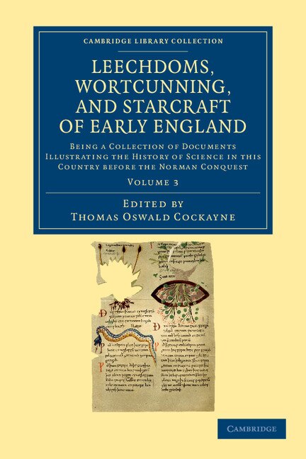 Couverture_Leechdoms, Wortcunning, and Starcraft of Early England