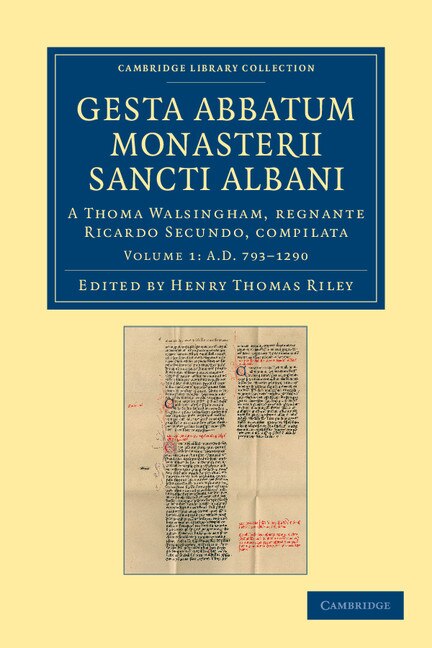 Front cover_Gesta abbatum monasterii Sancti Albani