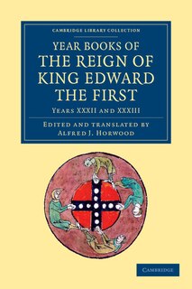 Front cover_Year Books of the Reign of King Edward the First