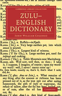 Front cover_Zulu–English Dictionary