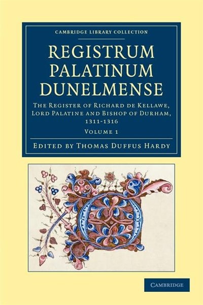 Couverture_Registrum Palatinum Dunelmense