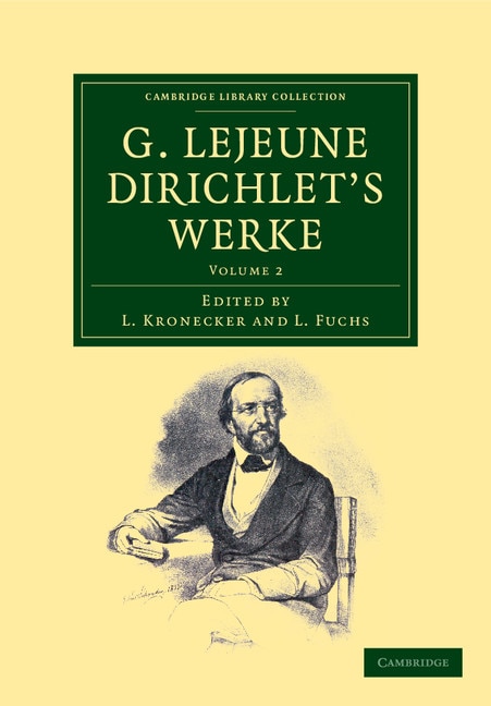 Front cover_G. Lejeune Dirichlet's Werke