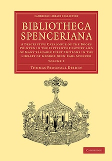 Front cover_Bibliotheca Spenceriana