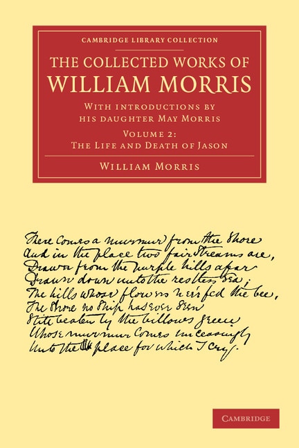 Couverture_The Collected Works of William Morris