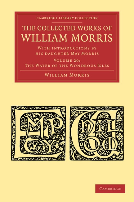 Couverture_The Collected Works of William Morris