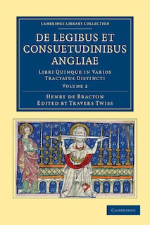 Front cover_De Legibus et Consuetudinibus Angliae