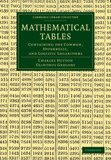 Front cover_Mathematical Tables