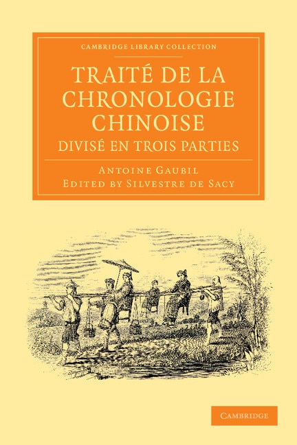 Front cover_Traité De La Chronologie Chinoise, Divisé En Trois Parties