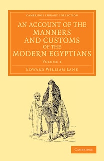 Couverture_An Account of the Manners and Customs of the Modern Egyptians