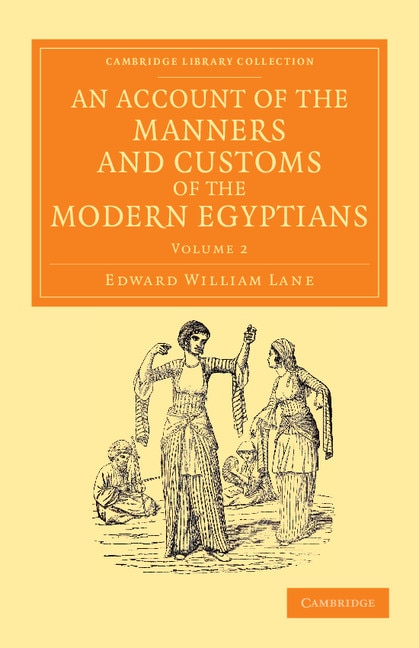 Couverture_An Account of the Manners and Customs of the Modern Egyptians