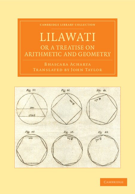 Front cover_Lilawati; or a Treatise on Arithmetic and Geometry