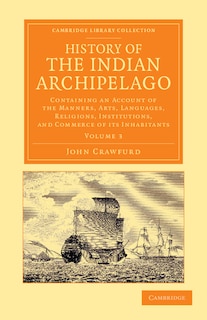 Front cover_History of the Indian Archipelago