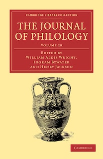 Front cover_The Journal of Philology