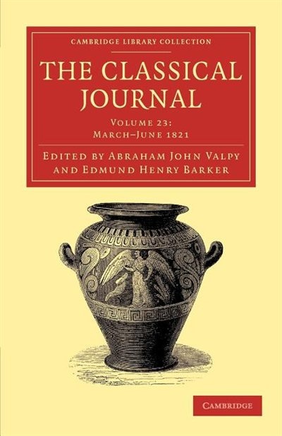 Front cover_The Classical Journal