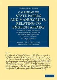 Front cover_Calendar of State Papers and Manuscripts, Relating to English Affairs