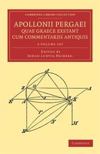 Front cover_Apollonii Pergaei quae Graece exstant cum commentariis antiquis 2 Volume Set