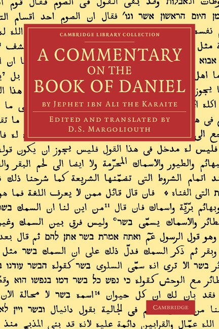 Couverture_A Commentary On The Book Of Daniel