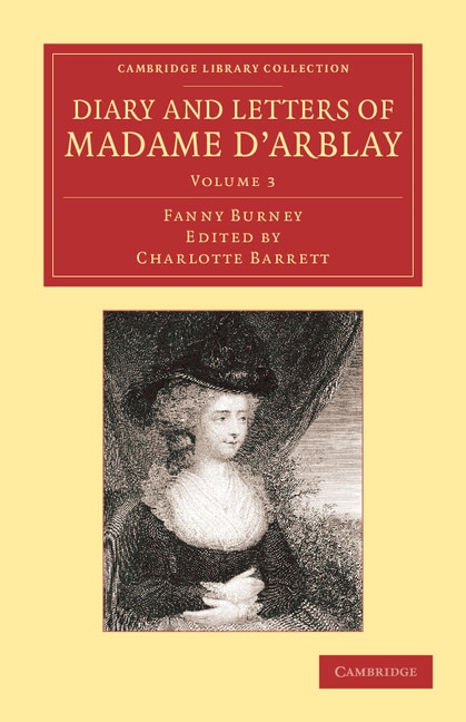 Front cover_Diary And Letters Of Madame D'arblay: Volume 3