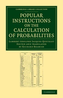 Front cover_Popular Instructions on the Calculation of Probabilities
