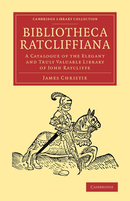 Couverture_Bibliotheca Ratcliffiana