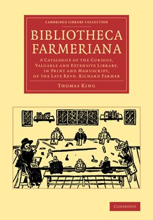 Front cover_Bibliotheca Farmeriana