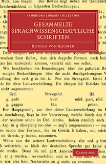 Front cover_Gesammelte Sprachwissenschaftliche Schriften