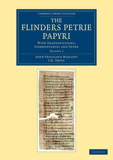 Front cover_The Flinders Petrie Papyri