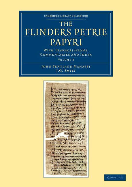 Front cover_The Flinders Petrie Papyri