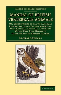 Couverture_A Manual of British Vertebrate Animals