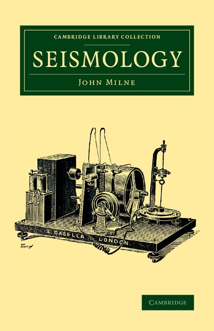Front cover_Seismology