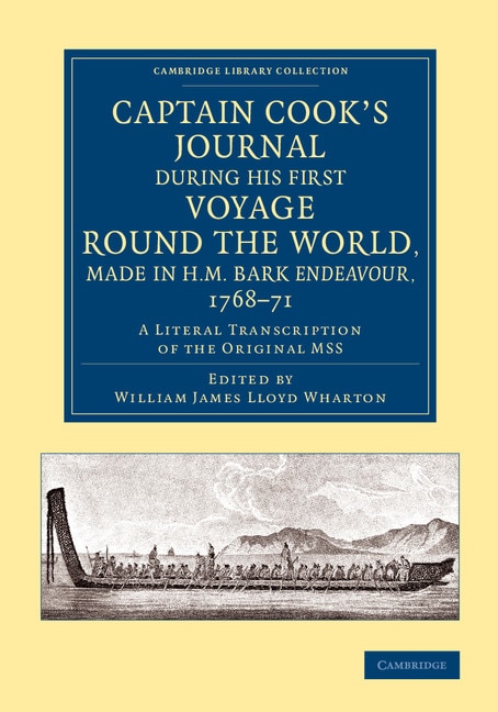 Front cover_Captain Cook's Journal during his First Voyage round the World, made in H.M. Bark Endeavour, 1768–71
