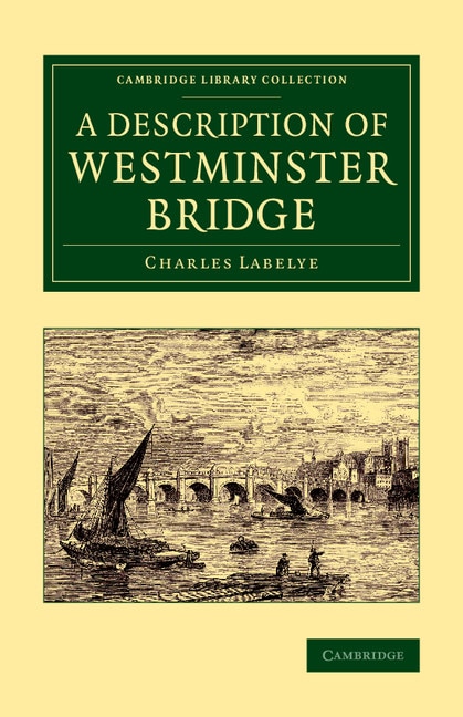 Front cover_A Description Of Westminster Bridge