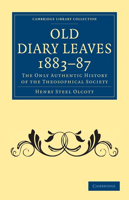 Couverture_Old Diary Leaves 1883–7