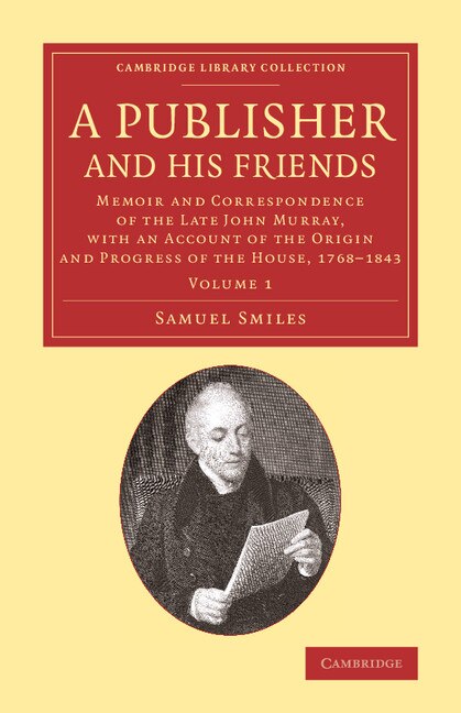 Front cover_A Publisher and his Friends: Volume 1