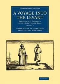 Front cover_A Voyage Into The Levant